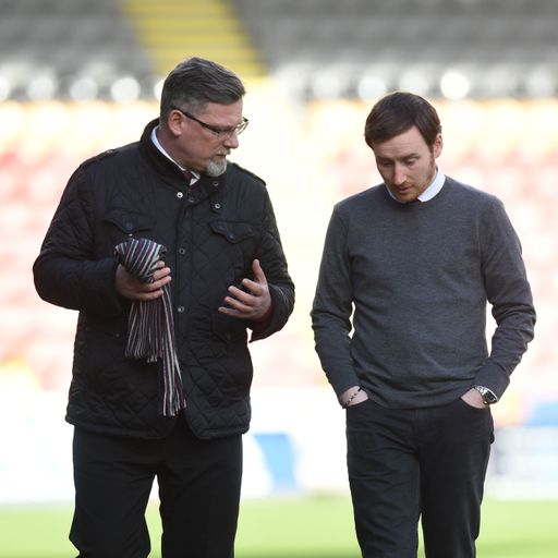 Levein backs Hearts boss Cathro