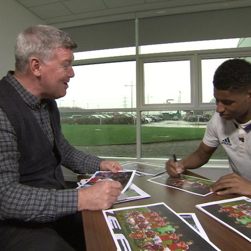 Win a signed Rashford photo!