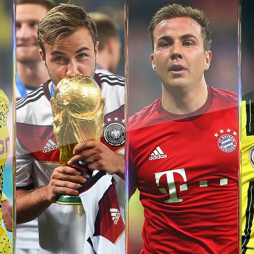 What's happened to Gotze? 