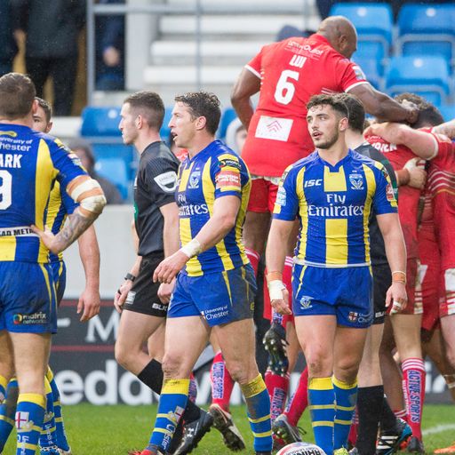 Warrington on the brink