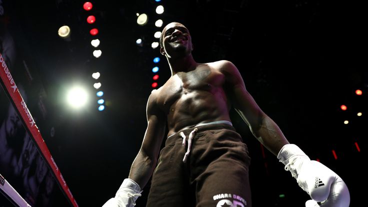 LONDON, ENGLAND - MARCH 01:  Ohara Davies of England attends the Media Work Out at The O2 Arena on March 1, 2017 in London, England.  (Photo by Ian Walton/