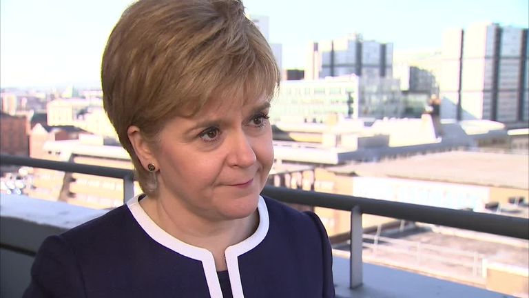 Nicola Sturgeon not interested in venues, only talks