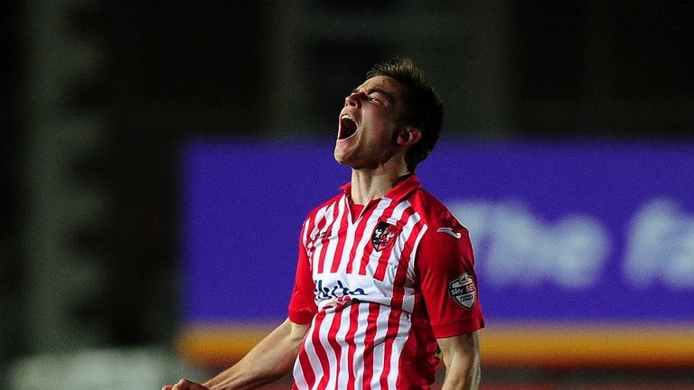 David Wheeler got Exeter's first goal in a remarkable comeback against Yeovil