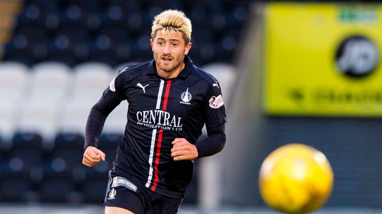 Lewis Kidd: On target for Falkirk
