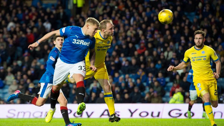 Martyn Waghorn makes it 2-0 in the 48th minute