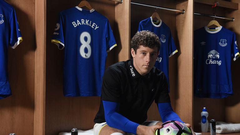 Ross Barkley is an ambassador for Sure, official partner of Everton FC. 