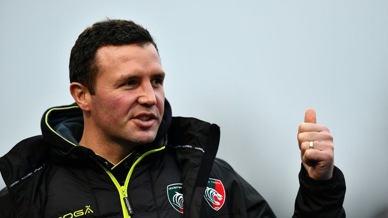 Aaron Mauger, Head Coach of Leicester Tigers l