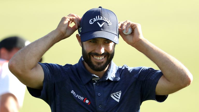 Adam Hadwin during the second round of the Valspar Championship at Innisbrook Resort