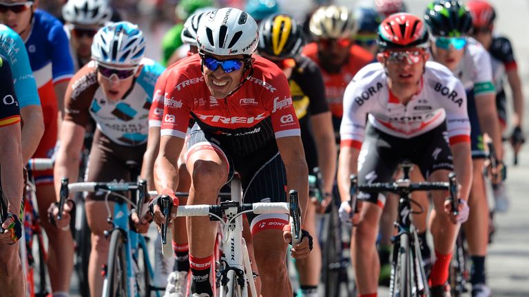 Alberto Contador had to settle for second place overall