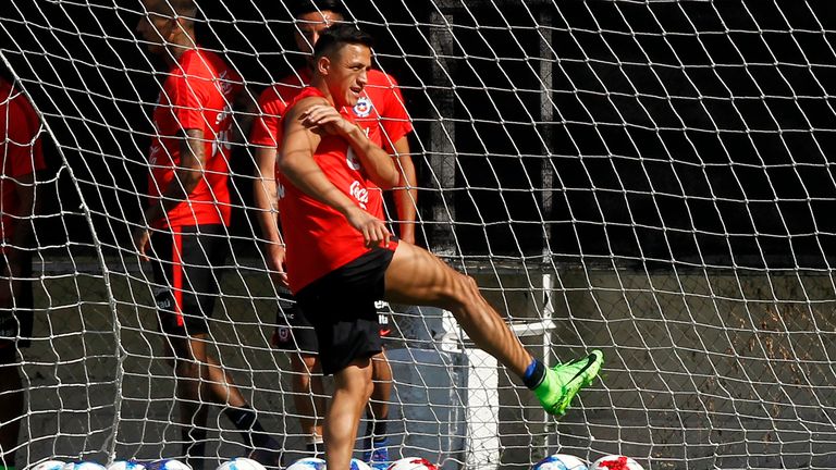 Alexis Sanchez was taken off with an ankle injury during Arsenal's defeat at West Brom