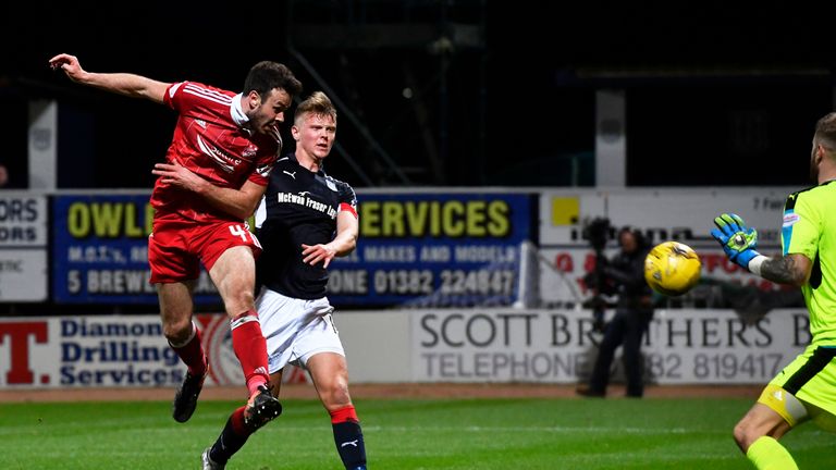 Considine scores the fourth for Aberdeen 