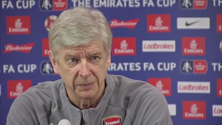 Arsene Wenger, Arsenal press conference ahead of FA Cup tie v Lincoln City