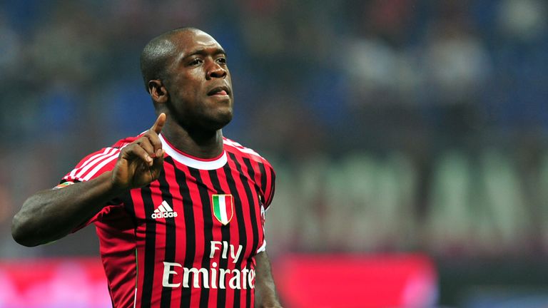 Clarence Seedorf kicking goals in a world beyond football