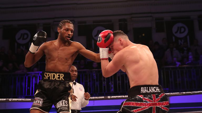 NXTGEN PROMOTION .YORK HALL,BETHNAL GREEN.LONDON.PIC;LAWRENCE LUSTIGX.SOUTHERN AREA SUPER MIDDLEWEIGHT TITLE.CRAIG RICHARDS V ALAN HIGGINS