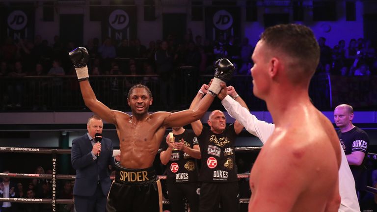 NXTGEN PROMOTION .YORK HALL,BETHNAL GREEN.LONDON.PIC;LAWRENCE LUSTIGX.SOUTHERN AREA SUPER MIDDLEWEIGHT TITLE.CRAIG RICHARDS V ALAN HIGGINS