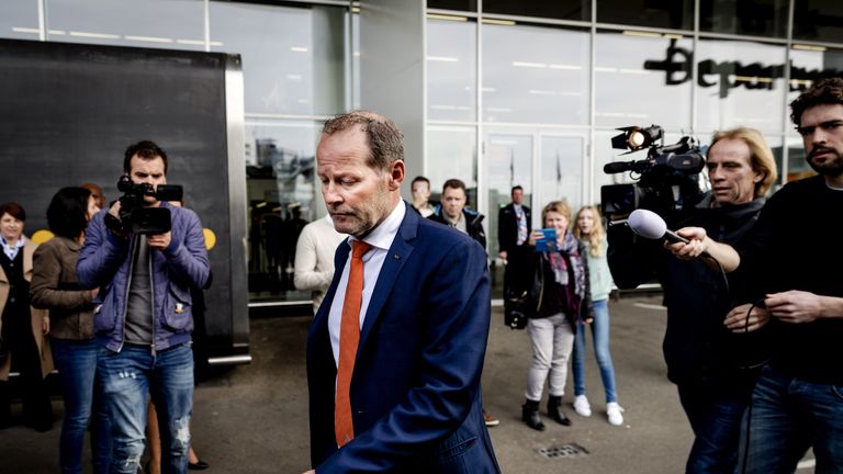 Netherlands coach Danny Blind has been sacked