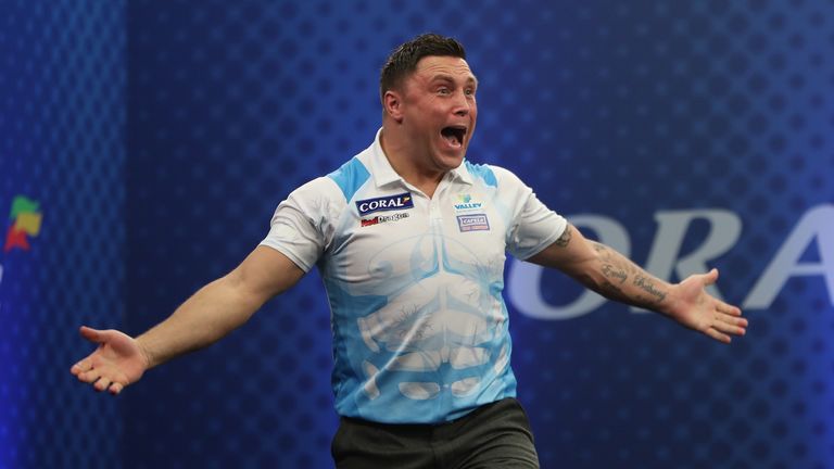 Gerwyn Price at the UK Open Darts