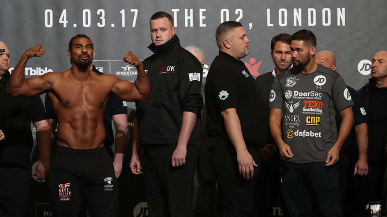 David Haye, Tony Bellew