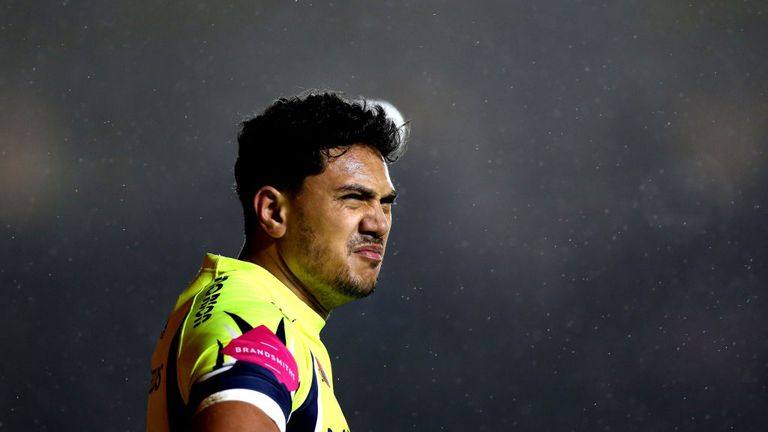 Denny Solomona of Sale Sharks