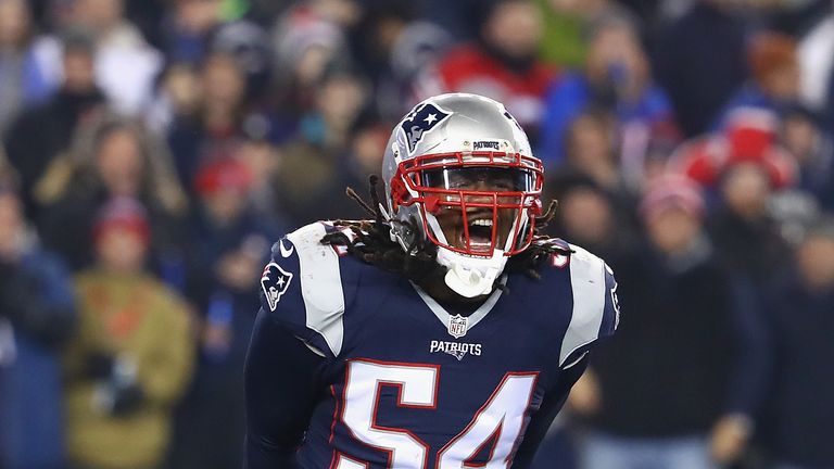 Patriots downgrade linebacker Dont'a Hightower to out for Sunday