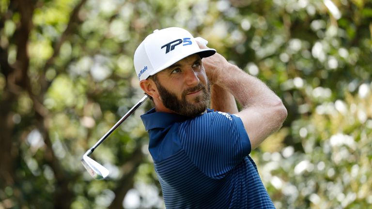 Dustin Johnson opened with an erratic 70 in his first event as world No 1