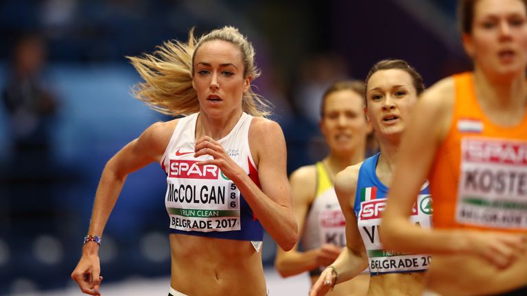 Eilish McColgan is also through to Sunday's 3,000m final