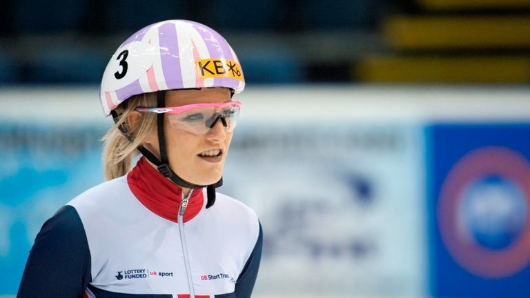 Elise Christie in good shape to shine in Rotterdam this weekend