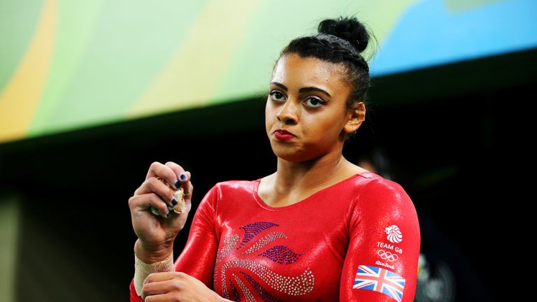 Ellie Downie beat Claudia Fragapane and Amy Tinkler to win her first British title