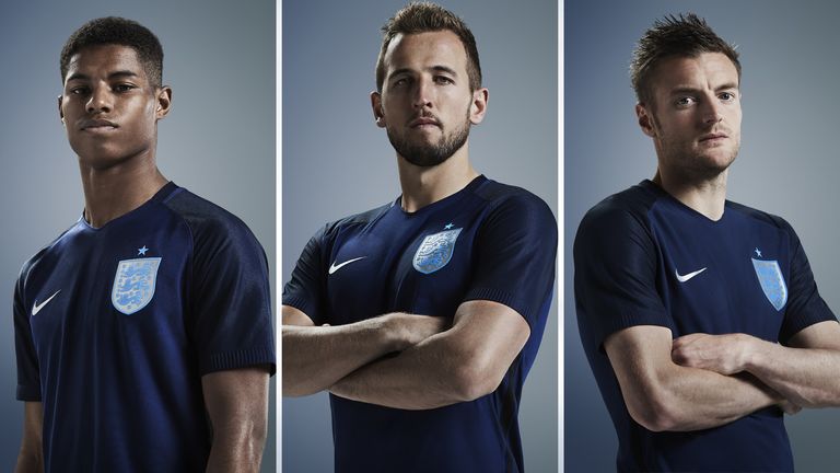 Nike introduces a new away kit for the England
