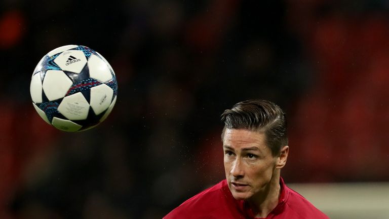 Fernando Torres is in contention to return for Atletico Madrid 