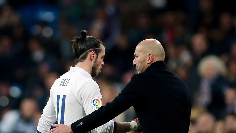Zinedine Zidane said Gareth Bale has apologised for his red card against Las Palmas