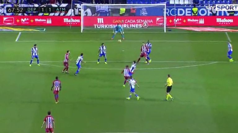 Griezmann saved Madrid from an embarrassing defeat.