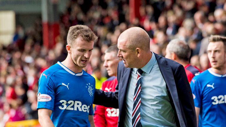 Andy Halliday has paid tribute to former Rangers manager Mark Warburton 