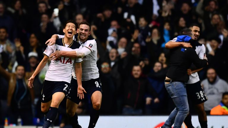 Heung-Min Son Vincent Janssen