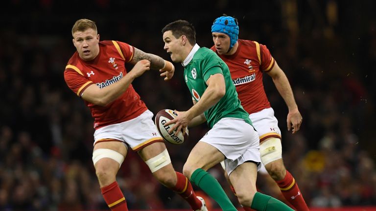 Johnny Sexton was unable to unlock the Welsh defence