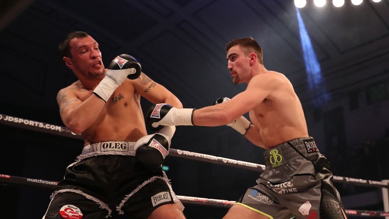 JAKE BALL V  OLEG FEDOTOVS