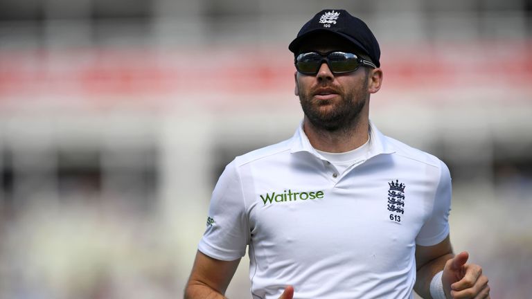 James Anderson says he was not considered for the England test captaincy