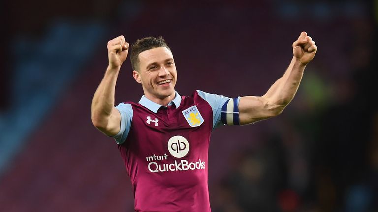 James Chester celebrates the 2-0 win over Bristol City in Tuesday's Sky Bet Championship match