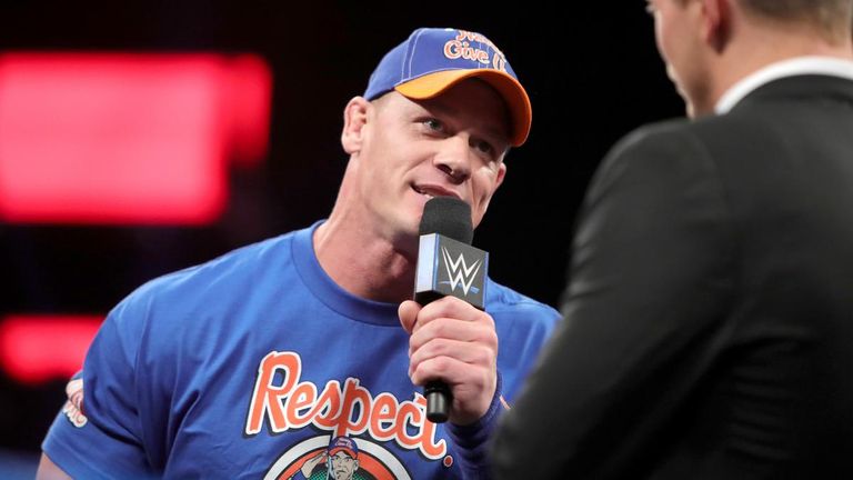 WWE - John Cena on MizTV