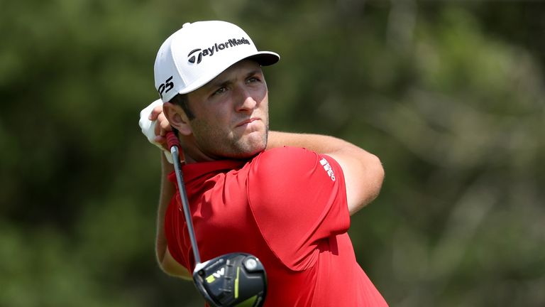 Jon Rahm during the final of the 2017 Dell Match Play at Austin Country Club