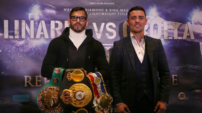 Jorge Linares and Anthony Crolla