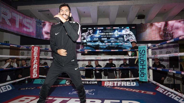 Linares will be looking to stop Crolla, according to Joe Gallagher (picture By Mark Robinson)