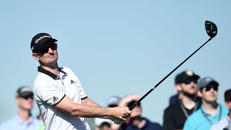 Justin Rose thought his drive was perfect, but he reckoned without the marshall