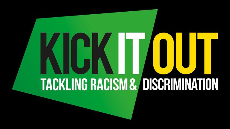 Kick It Out logo - tackling racism and discrimination in football