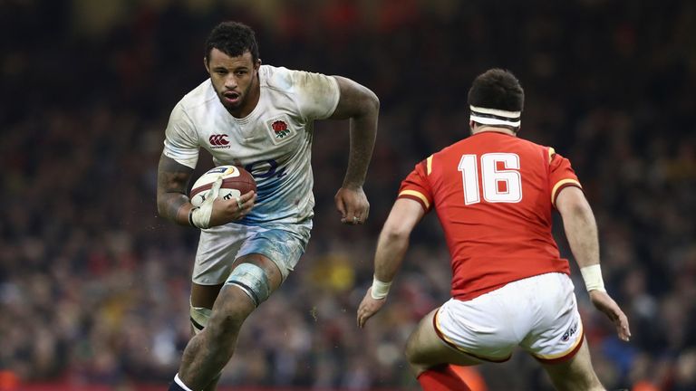 Courtney Lawes says England players are carrying a 'massive target' on their backs