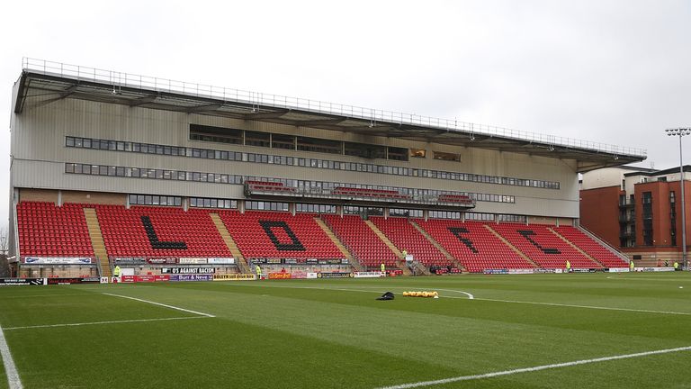 General view of Matchroom Stadium prior to the Sky Bet League Two match between Leyton Orient and Northampton Town on February 13, 2016