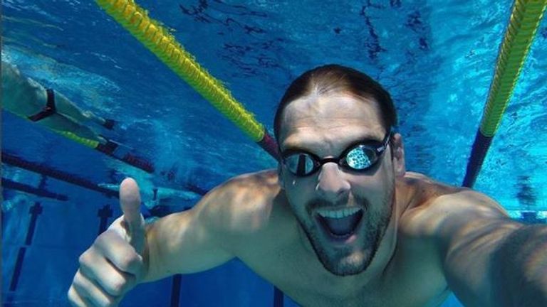 Liam Tancock has always enjoyed playing around in the water