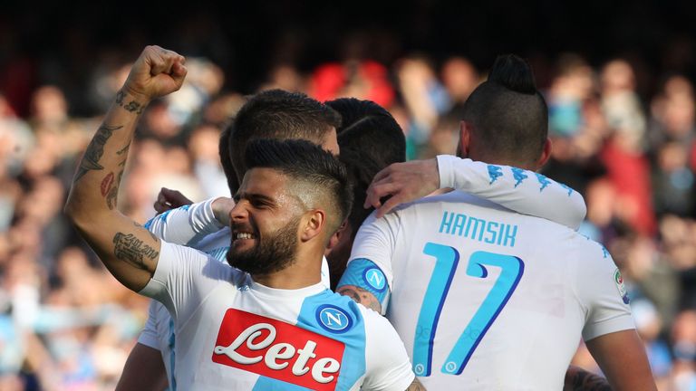Lorenzo Insigne scored for Napoli again this weekend
