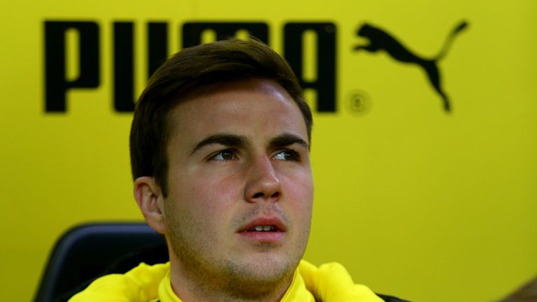 Borussia Dortmund's Mario Gotze