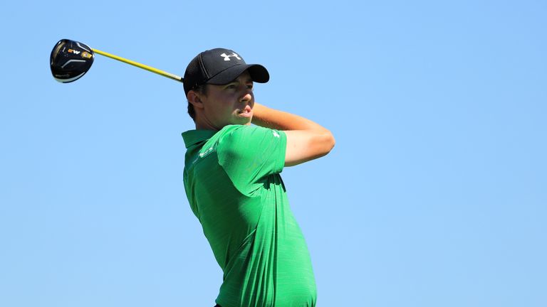 ORLANDO, FL - MARCH 17:  Matthew Fitzpatrick of England plays his shot from the 18th tee during the second round of the Arnold Palmer Invitational Presente